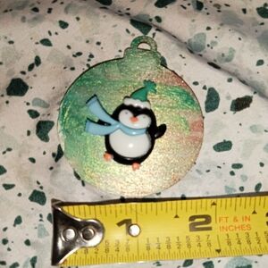 Penguin Ornament with Scarf